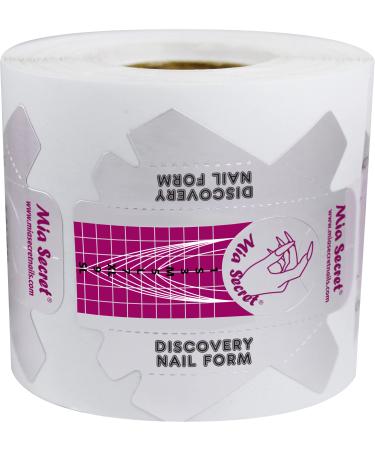 Mia Secret Discovery Nail Form  500 PCS - Acrylic Nail Forms  Nail Extension Tips  Nail Forms for Acrylic Nails  Acrylic Nail/UV Gel Nail Extension Forms - Guide Stickers for Nails - Buy Online on GoSupps.com