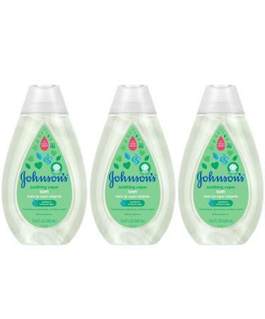 Johnson's Baby Soothing Vapor Bath to Relax Babies, 13.6 Fl Oz, Pack of 3
