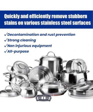 Powerful Kitchen All Purpose Powder Cleaner | Instant Cleaning All-Purpose Powder Foam Rust Remover | Household Multifunctional Strong Cleaning Agent Stubborn Stains Remover - Buy Online on GoSupps.com