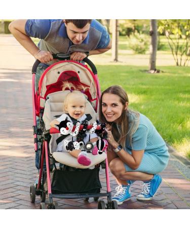 Funsland Stroller Toys | Musical Baby Bed Spiral Plush | Activity Toys for Infants 0-6 Months - Schwarzfuchs - Buy Online on GoSupps.com