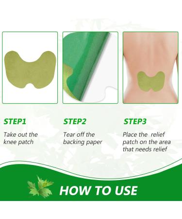 BSOON Pain Relief Patches - 30PC Osteoarthritis Knee Warm Herbal Stickers for Joint Back Neck & Shoulder Relief - International Shipping Available - Buy Online on GoSupps.com