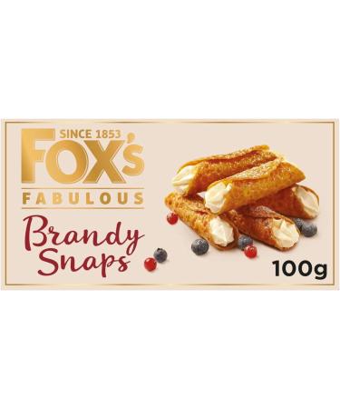 Brandy Snaps Bundle Consisting of Foxs Brandy Snaps 100g (3 Pack) - Buy Online on GoSupps.com