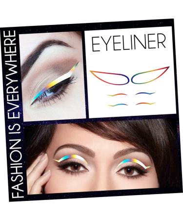  FRCOLOR FRCOLOR 12 Sets Colored Eyeliner Stickers Colorful Eyeliner Sticker Eyeliner Sticker Women's Eyeliner Strip Beauty Eyeliner Female Eyeliner Sticker Makeup - Buy Online on GoSupps.com