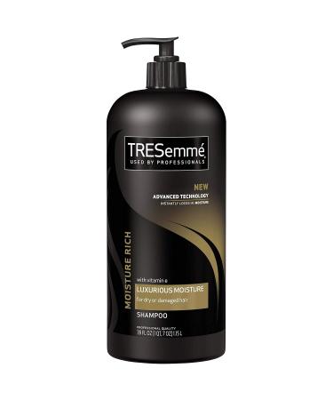 TRESemm Moisture Rich Shampoo with Pump - 39 oz | Hydrating Hair Care for All Hair Types - International Shipping Available - Buy Online on GoSupps.com