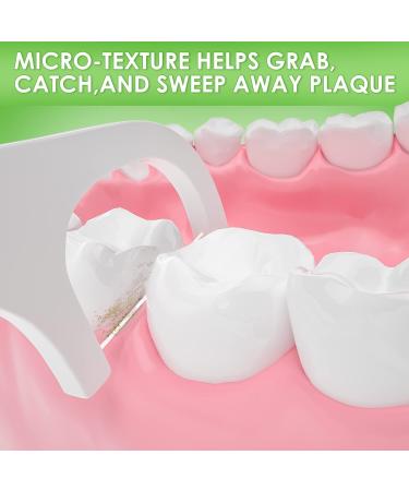 200pcs Triple Clean Dental Floss Sticks - Easy to Use Tooth Floss Picks for Fresh and Clean Mouth - Buy Online on GoSupps.com