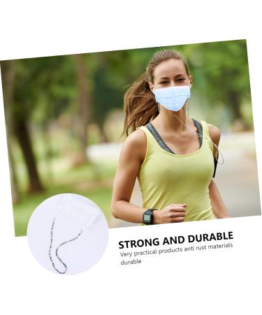 Goohochy Glasses Mask Chain - 2 Pack Stylish Earring & Napkin Holders Practical Sunglasses Straps & Accessories for Easy Use - Buy Online on GoSupps.com