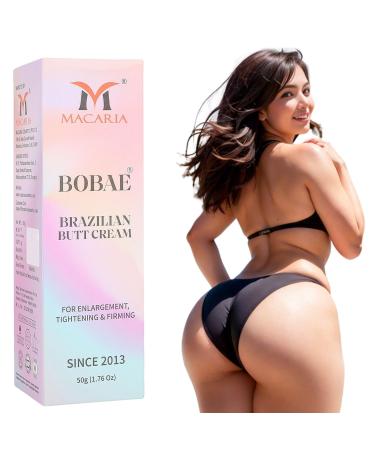 MACARIA Bobae Butt Bum Firming Massage Cream | Skin Tightening & Moisturizing Booty Care for Women