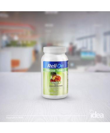 ReliOn Tropical Fruit Glucose Tabs (50ct) - Diabetes Management Solution - Buy Online on GoSupps.com