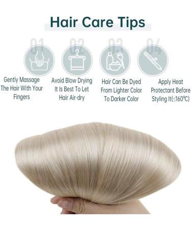 Hair Extensions Human Hair Clip in Extensions Blonde Remy Hair Extensions Clip ins Human Hair Double Weft Clip in Hair Extensions Real Human Hair Platinum Blonde 7Pieces Hair Pieces(1000 White Blonde 14inches 1000 White Blonde - Buy Online on GoSupps.com