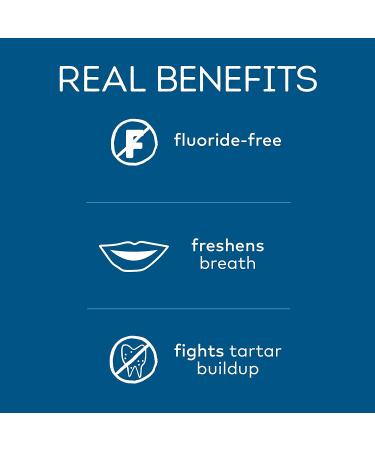 Tom's of Maine Travel Size Fluoride-Free Fresh Mint Toothpaste - 3 oz, 6-Pack | Natural Oral Care - Buy Online on GoSupps.com