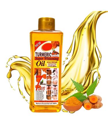 Papaya Super Whitening Oil, Veetgold Vitamin E Body Oil, Papaya Super Whitening Oil Papaya Oil For Lightening Dark Skin, Turmeric Oil, Honey Oil, Turmeric With Honey Soap (200ml, Turmeric)
