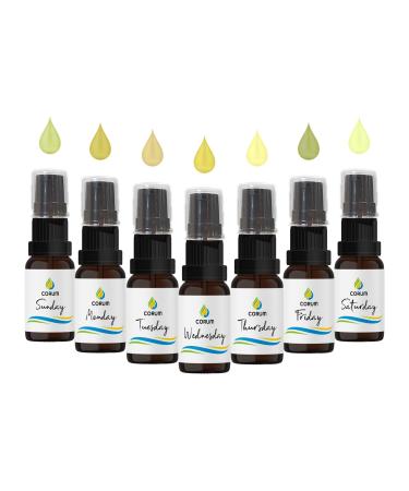 Corum Barrier Repair Face Oil Serum Set 7 All-natural Botanical Blends Concentrated Lightweight Nourishing Skin Food Moisturizer (2.3 oz)