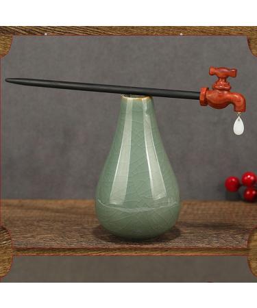 Hair Chopsticks For Women New Chinese Hair Pins Faucet Design Hair Sticks Exquisite Chinese Hair Accessories Retro Sandalwood Hair Stick for Women & Girls With Long Hair - Buy Online on GoSupps.com