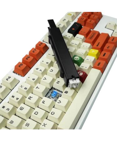 Tainrunse Lightweight Keycap Removal Tool Keyboard Cleaning Accessory Efficient Puller for Mechanical Keyboards Comfortable Grip Extractor Vigorous Dual-purpose Black - Buy Online on GoSupps.com