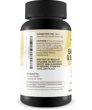 Natural Tinnitus Relief Ear Tinnie Ease Immune Boost - Our Best Tinnitus Relief for Ringing Ears Immune Support Supplement - Blood Booster - Ear Health - Immune Boost Blood Builder Blood Health Pills - Buy Online on GoSupps.com