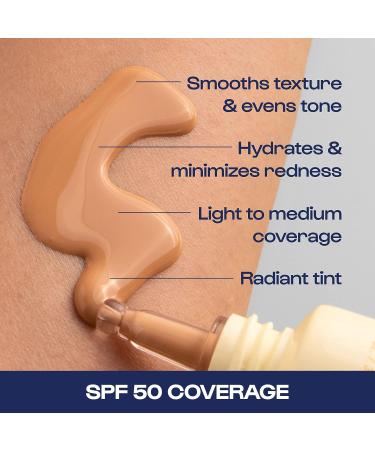 Alleyoop Sunsational Skin Tint SPF 50 - Tinted Mineral Sunscreen with Niacinamide & Jojoba | Vegan & Cruelty-Free - Sunrise 003 - Buy Online on GoSupps.com