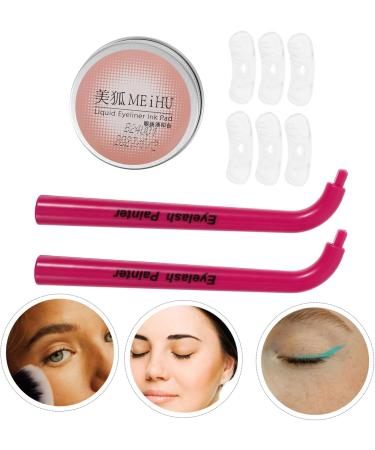 PLAFOPE 1 Set Eye Makeup Aid Stamp Eyelash Lower Eyelash Stamps Eyelash Guide Eyelash Stamp for Beginner Bottom Lashes Stamps False Eyelashes Stamp Lower Eyeliner Stamp Tool Diphenylene - Buy Online on GoSupps.com