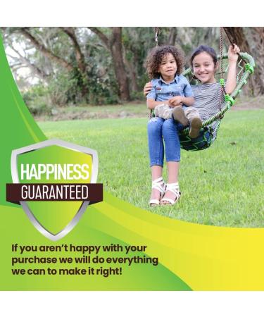 Swurfer Tree Swing Chair - Heavy Duty Metal Frame, Weather Resistant Outdoor Swing for Kids and Adults - Holds up to 400lbs - Multi-Position, Ages 4 and Up - Buy Online on GoSupps.com