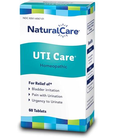 NaturalCare UTI Care Tablets - Fast-Acting Relief for Urinary Tract Infection 60 Count - Buy Online on GoSupps.com