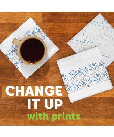 Bounty Assorted Print/White Quilted Napkins - 200-Count Pack - Buy Online on GoSupps.com