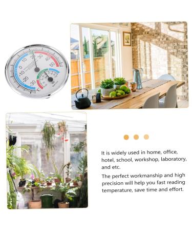 Ultechnovo 2-in-1 Thermometer & Moisture Meter TH101B for Sauna | Hygrothermograph Metal Accessory | Accurate Indoor & Outdoor Humidity Measurement - Buy Online on GoSupps.com