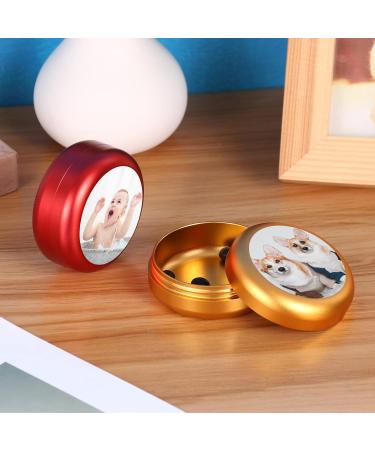 QLGD Travel Portable Gold Aluminum Cream Can - Perfect for Lotions Masks & Nail Art | Empty Cosmetic Jar - Buy Online on GoSupps.com