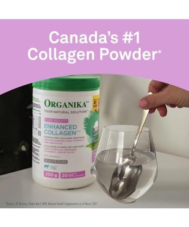 Organika Enhanced Collagen Protein Power Greens - with 16 organic fruits and vegetables & Enhanced Collagen Pure Beauty - Combination of Collagen Hyaluronic Acid Vitamin C Zinc - Buy Online on GoSupps.com