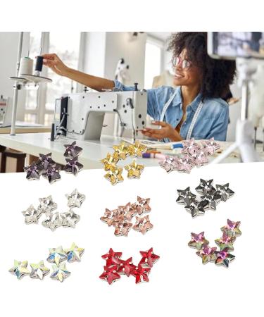 45 Pieces of Sewing Diameter 0.39 Inches Elegant Assorted Colours Multipurpose Glass for Clothing Bags Shoes - Buy Online on GoSupps.com