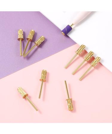 10 Pieces Professional Nail Drill Bits - Replacement Mandrel 3/32 inch Sanding Bands for Electric Nail Files - Perfect for Manicure & Pedicure - Buy Online on GoSupps.com