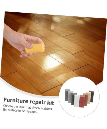 Premium Hardwood & Laminate Floor Repair Kit - Quick Drying Hard Wax Filler & Touch Up Set for Furniture & Tile - International Shipping Available - Buy Online on GoSupps.com