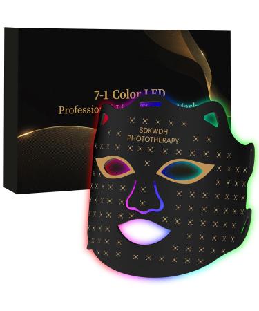 7-in-1 LED Facial Skin Care Mask | Red Light Therapy for Home Use | Black G1 - Illuminate Your Skin - Buy Online on GoSupps.com