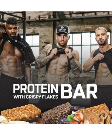 BODYLAB24 Crispy Protein Bar - 27g Protein Low-Sugar Fitness Snack Banana Caramel Flavor 12 x 65g Pack High Fiber Protein Bar - Buy Online on GoSupps.com