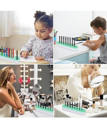 Unaone Silicone Makeup Brush Holder - Multipurpose Beauty Tool Organizer in Green - Buy Online on GoSupps.com