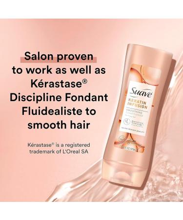 Keratin Infusion Shampoo and Conditioner Set - Smoothing Hair Treatment 48H Frizz Control Anti-Frizz Detangler - 28 Oz Each | International Shipping Available - Buy Online on GoSupps.com
