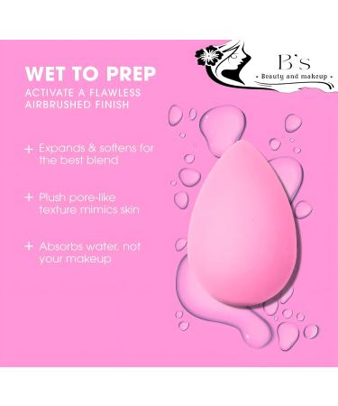 Beauty Blender Makeup Sponge | Vegan & Cruelty-Free | Streak-Free Application | B s Beauty and Makeup | Perfect for All Skin Types (Bubble Gum - Buy Online on GoSupps.com