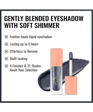 Oulac Liquid Glitter Eyeshadow Black Silver Eyeshaow Shimmer Eyeshadow & Eyeliner with Fine Sparkle Blendable Sparkly Smokey Eye Make-up Crease Resistant Non-Greasy Vegan 5.4g Light Year (12) - Buy Online on GoSupps.com