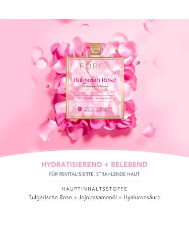 FOREO Bulgarian Rose UFO Activated Face Mask 3 Pack | Replenishing & Soothing for Dry Skin | Cruelty Free | Compatible with UFO 2 & UFO - Buy Online on GoSupps.com