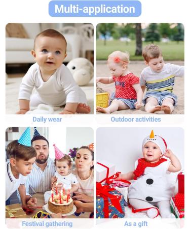 Baby Hooded Flannel Winter Romper | Snowsuit Jumpsuit for Boys Girls | 3-6 Months | Feet Covered - Buy Online on GoSupps.com