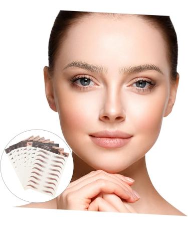 BIUDECO 8pcs Imitation Eco Eyebrow Sticker Water Transfer Eyebrow Sticker Hair-like Eyebrows Stickers Makeup Stickers Beauty Eyebrows Stickers False Eyebrows Cosmetics Imitation Eyebrow - Buy Online on GoSupps.com