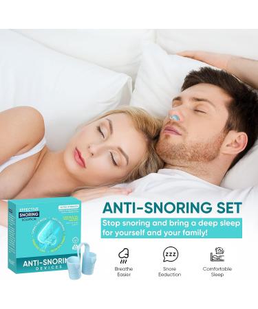 8Pcs Reusable Nose Vents Nasal Dilators - Anti Snoring Device for Better Breathing & Sleep | Soft Silicone Snoring Solution - 4 Size Options - Buy Online on GoSupps.com