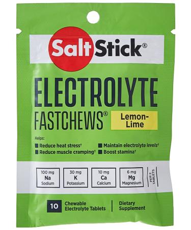 Salt Stick Fastchews Chewable Tablets with Lemon Flavor 10-pc - Lemon