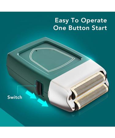 Electric Hair Cutter Multifunctional Portable High Speed Rechargeable Dual Floating Blade Hair Clipper and Trimmer for Home - Buy Online on GoSupps.com