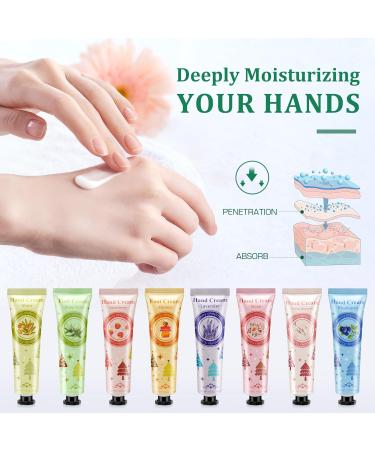 12 Pack Mini Hand Cream Foot Cream Lip Balm for Women and Men Moisturizer Gift for Christmas and Birthday - Buy Online on GoSupps.com
