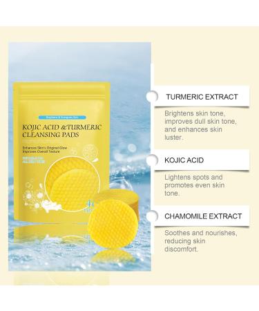 Nmbol Kojic Acid Turmeric Cleansing Pads 2 - Buy Online on GoSupps.com