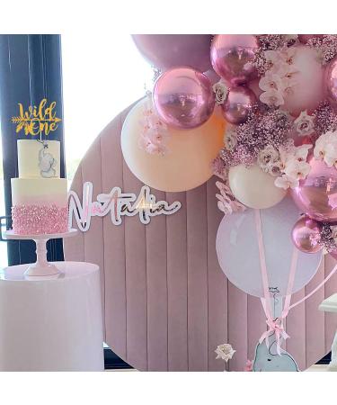 AmarYYa Wild One Cake Topper - Gold Glitter Boy or Girl 1st Birthday/Baby Shower Cake Decoration Gold Glitter Baby ONE With Arrow Birthday Cake Topper First Smash Cake Decoration Wildone-a - Buy Online on GoSupps.com