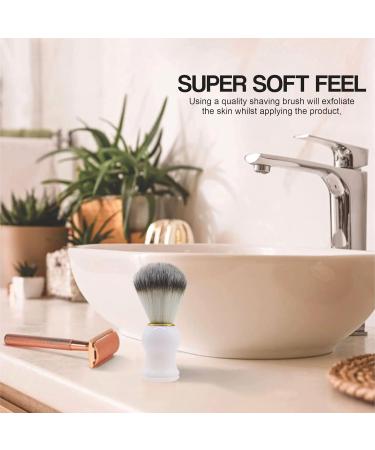 Shaving Brush For Men Brushes Smoothing Wet Personalised Shaving Brush Synthetic Broom Sweeper For Gentleman s Face Care Tool Natural Bristle Vegan Brush For Wet Shave Accessories (1 Pc) - Buy Online on GoSupps.com