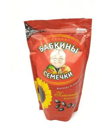 Organic Roasted Sunflower Seeds Babkinu 4 Pack - 1 lb/500g by Babkiny - Buy Online on GoSupps.com