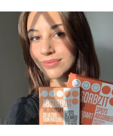Absorbzit Overnight Night Time Patches - 36 Patches - Vegan & Cruelty Free - Buy Online on GoSupps.com