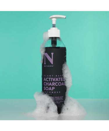 Dr. Natural Activated Charcoal Liquid Soap - Anti Acne and Blemishes - Deep Cleansing Body Wash - Gentle Body Soap for Clear Skin - Lavender - 16 oz (Pack of 2) Lavender 16 Fl Oz (Pack of 2) - Buy Online on GoSupps.com