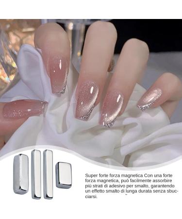 Gel Polish Magnets - 4 Nail Magnets Strong Suction Gel Polish Magnets Magnetic Sticks for Drawings for N il Art Gel Polish Magnets Create Strao - Buy Online on GoSupps.com